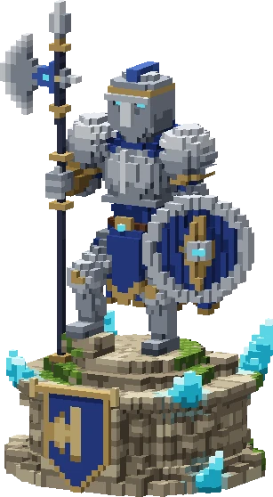 Guerrier : la statue en jeu